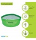 Mipatex Woven Fabric Grow Bags 15 x 6 inch (Pack of 4)